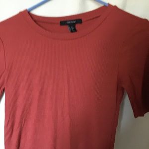 New without Tags, Forever 21 , Orange Top, size XS